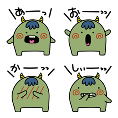 Expressive monster Emoji