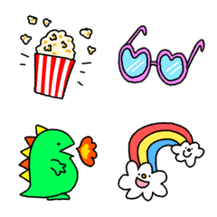 Graffiti Emoji -colorful cute-