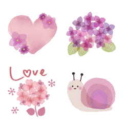 Hydrangea daily Emoji