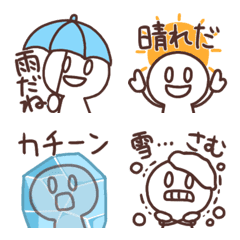 Simple-kun's weather emoji