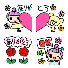 (Various emoji 221adult cute simple)