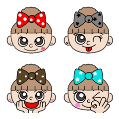 ribbon girl Emoji