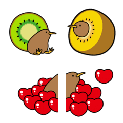 Cute Kiwi Emoji