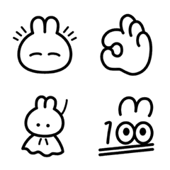 Some kind of EMOJI2 such as the rabbit