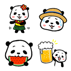PANDA lover's Emoji summer ver.