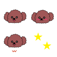 Toy Poodle "Moko" Emoji