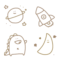 everyday useful basic simple animal kiwi – LINE Emoji | LINE STORE