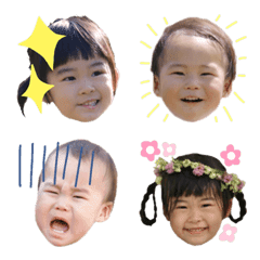 Sara & Yuito Free emoji