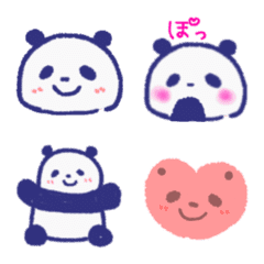 Panda Line Emoji