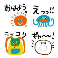 funny friends emoji!