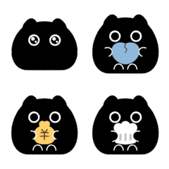 black cat yurufuwa