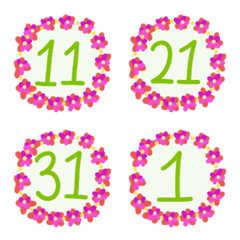 Flower cake numbers 2.