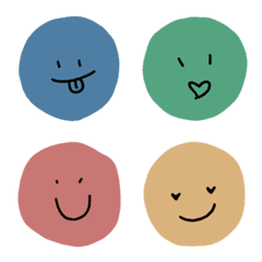cute circle emoji