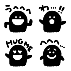 nanamon's kurochan emoji