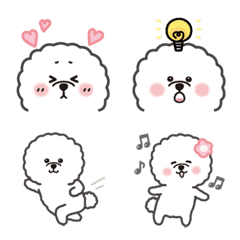 Fluffy Bichon Frize emoji 5