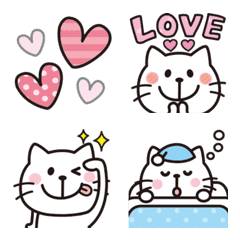 Adult cute Mr.cat emoji 10