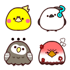 Kawaii bird Emoji