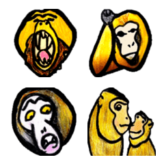 Macaques' Emoji