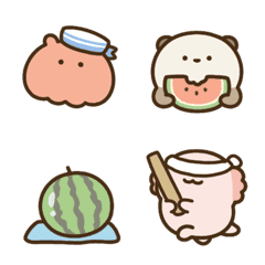 Sea creatures emoji(summer)