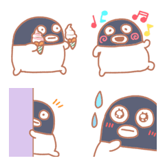 Fluffy Masked creature emoji