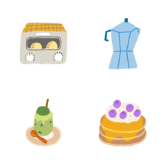 Cute Cafe Collection Emoji