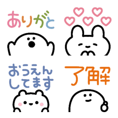 colorful mini Sticker(Japanese)