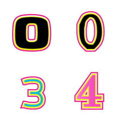 Number emoji 34