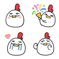 Ugly bird Emoji