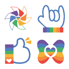 Pride month lover emoji