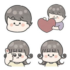 Boy(aru) and girl(iyo) emoji