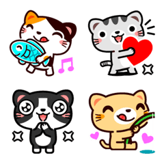 From today, cat friend Emoji 9