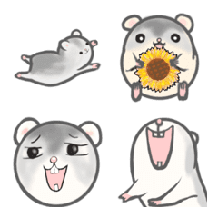Emoji healing hamsters