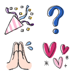 Emoji and hand sign