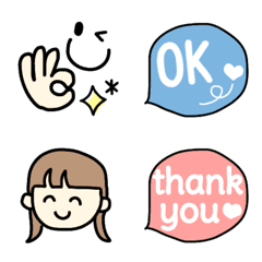 OK&thank you ohenji emoji