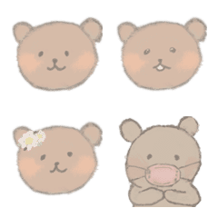 mokomokokumachan emoji