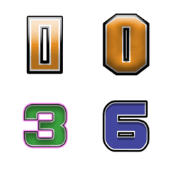 Number emoji 36