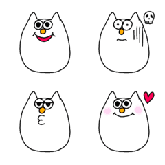 Shironyanko Face Emoji