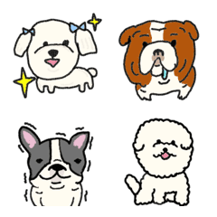 funny and cute doggo emoji