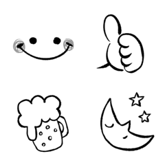 Doodle simple emoji