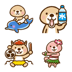 Rakko-san  Summer emoji2