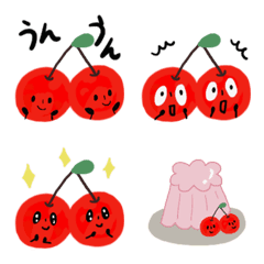 Emoji of cherry