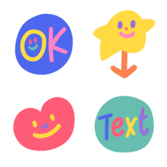 Everyday Emojis: Candy-Like Colors