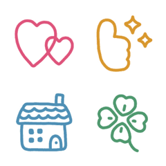 Simple&cute Emoji 1