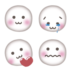 Soft and cute. Basic emoticons every day