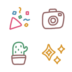 Simple&cute Emoji 2