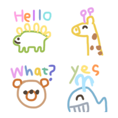 colorful happy Emojis