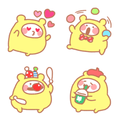 Bear costume creature emoji