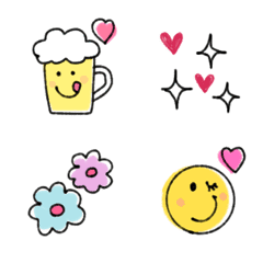 Liquor-loving emoji