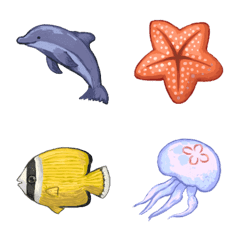 Water creatures Emoji