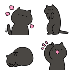 black cat emoji!